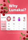 Routine beauté quotidienne avec Lunakai Biotine Gommes, simple et savoureuse.
