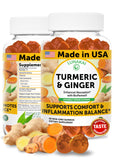 Gomme Lunakai curcuma-gingembre avec bioperine pour absorption optimale.