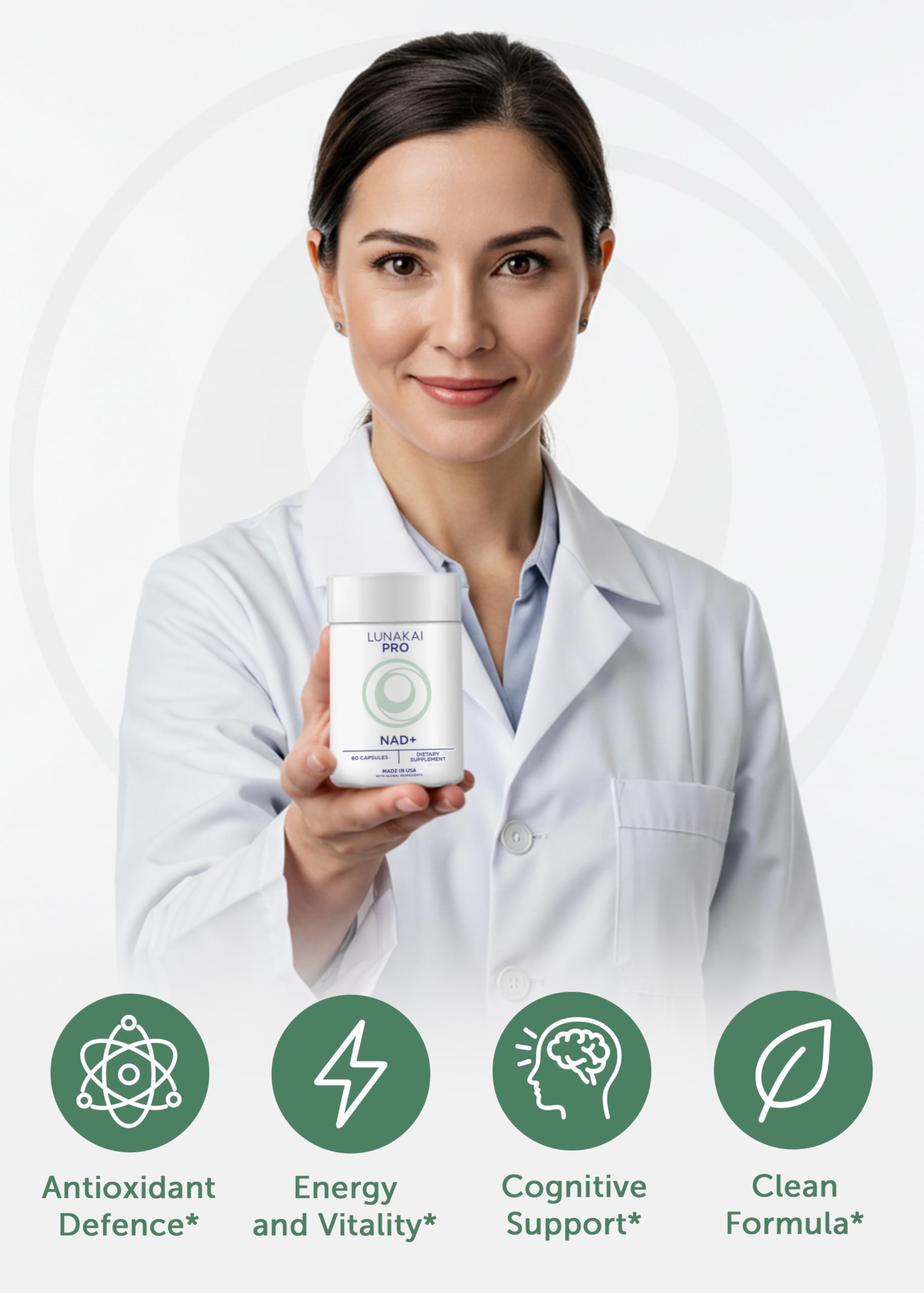 Sans allergènes et sans OGM, Lunakai PRO affiche une étiquette claire.