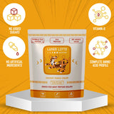 Lunar Lifts Nutrition Coconut Mango Cream se mélange facilement avec eau ou lait