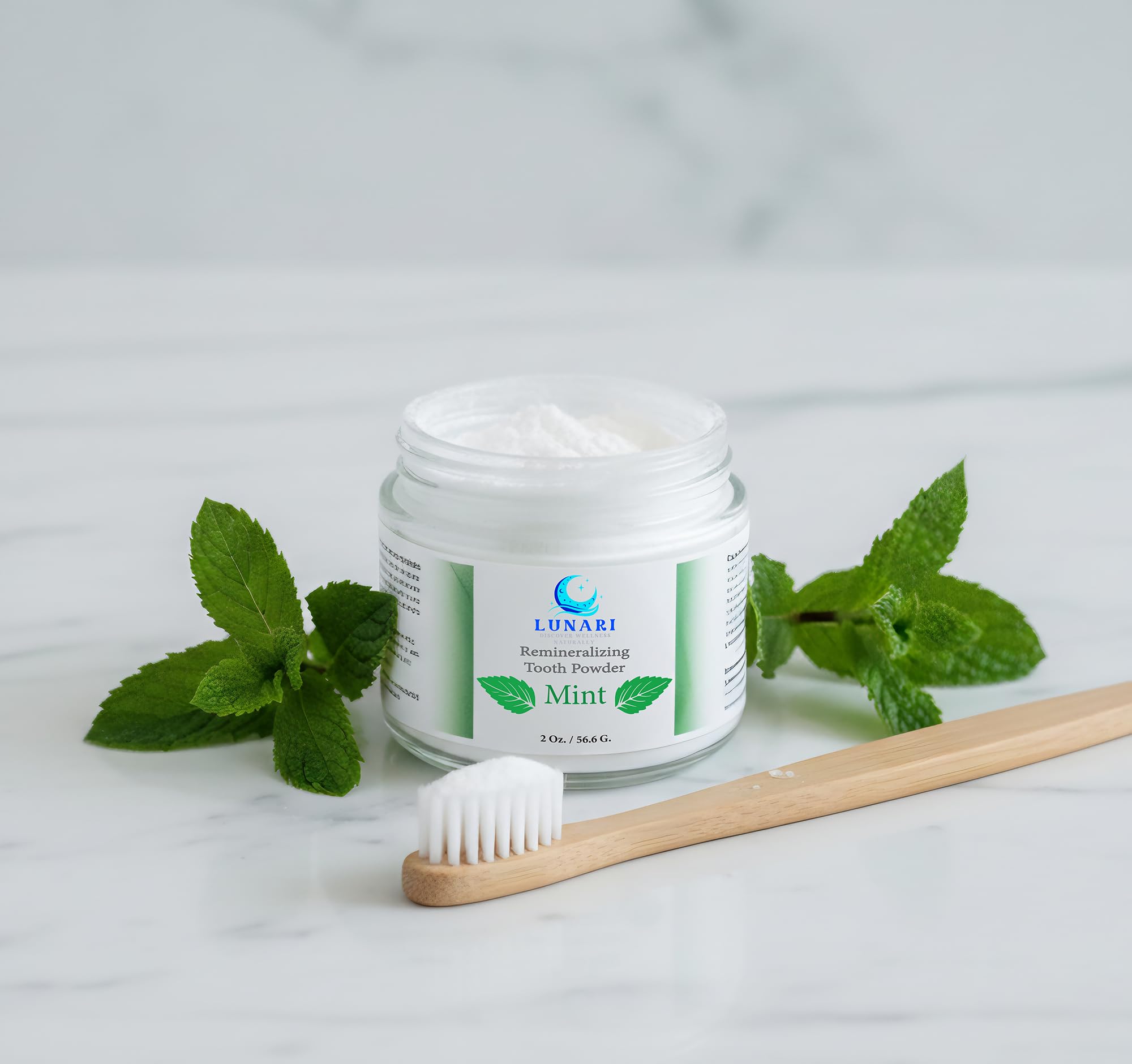 Sachet Lunari, sourire frais et naturel