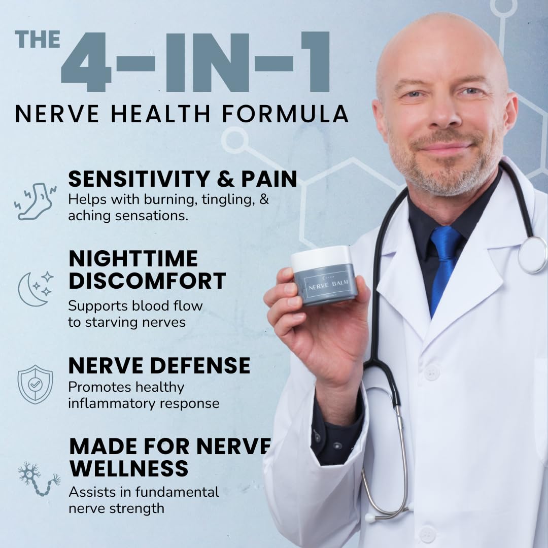Lune Nerve Balm : utilisation sur les pieds pour calmer les picotements.