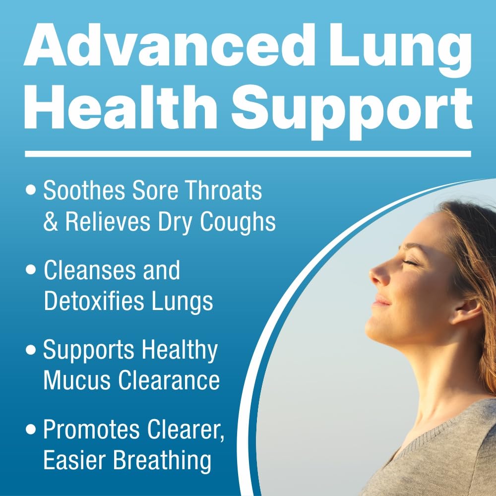 Lung Clear Pro extrait bouillon-blanc soutient les voies respiratoires