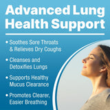 Lung Clear Pro extrait bouillon-blanc soutient les voies respiratoires