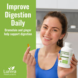 Luniva Naturals Emballage sans allergènes, produit naturel et végane.