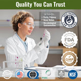 Luniva Naturals Tests indépendants, laboratoire, sécurité et pureté garanties.