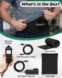Lunix LX16, utilisation domestique quotidienne pour détente musculaire.
