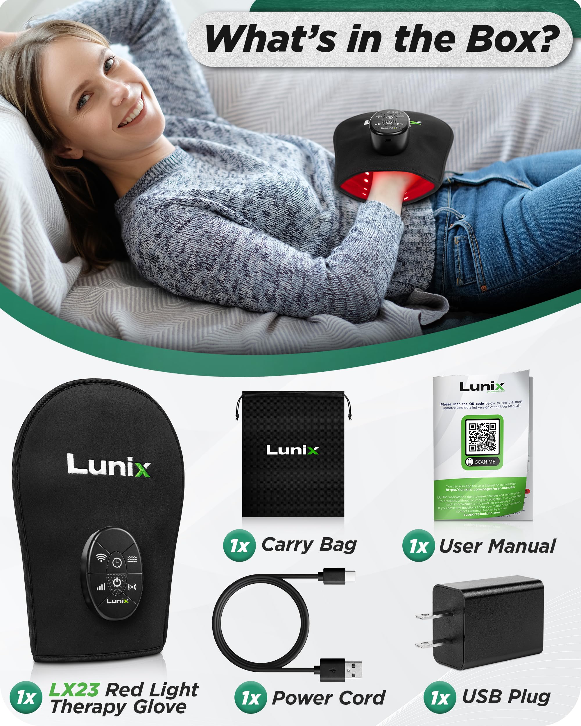 Utilisation quotidienne portable sans fil Lunix LX23.