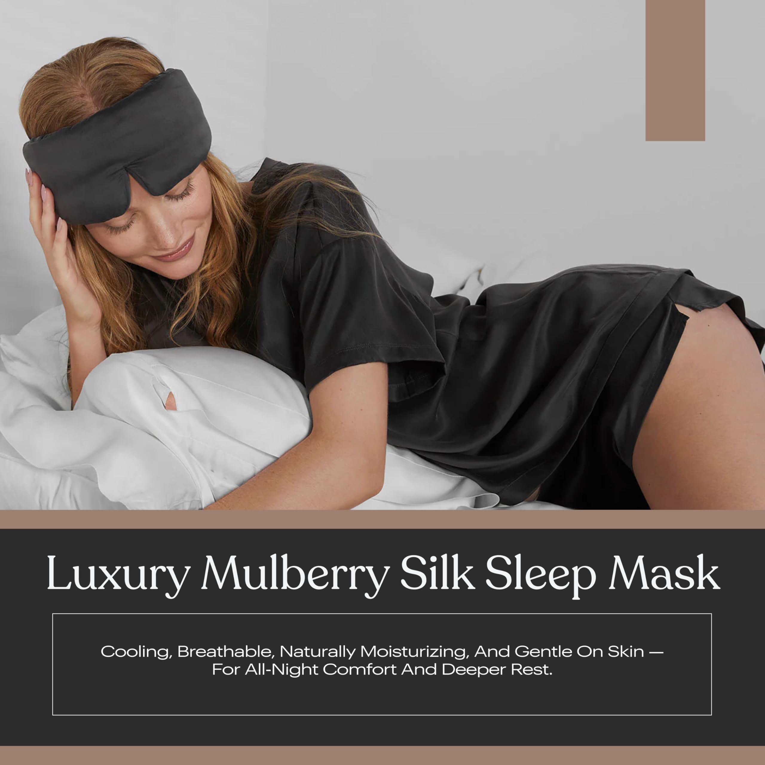Masque Lunya, occultation de la lumière, nuits plus paisibles