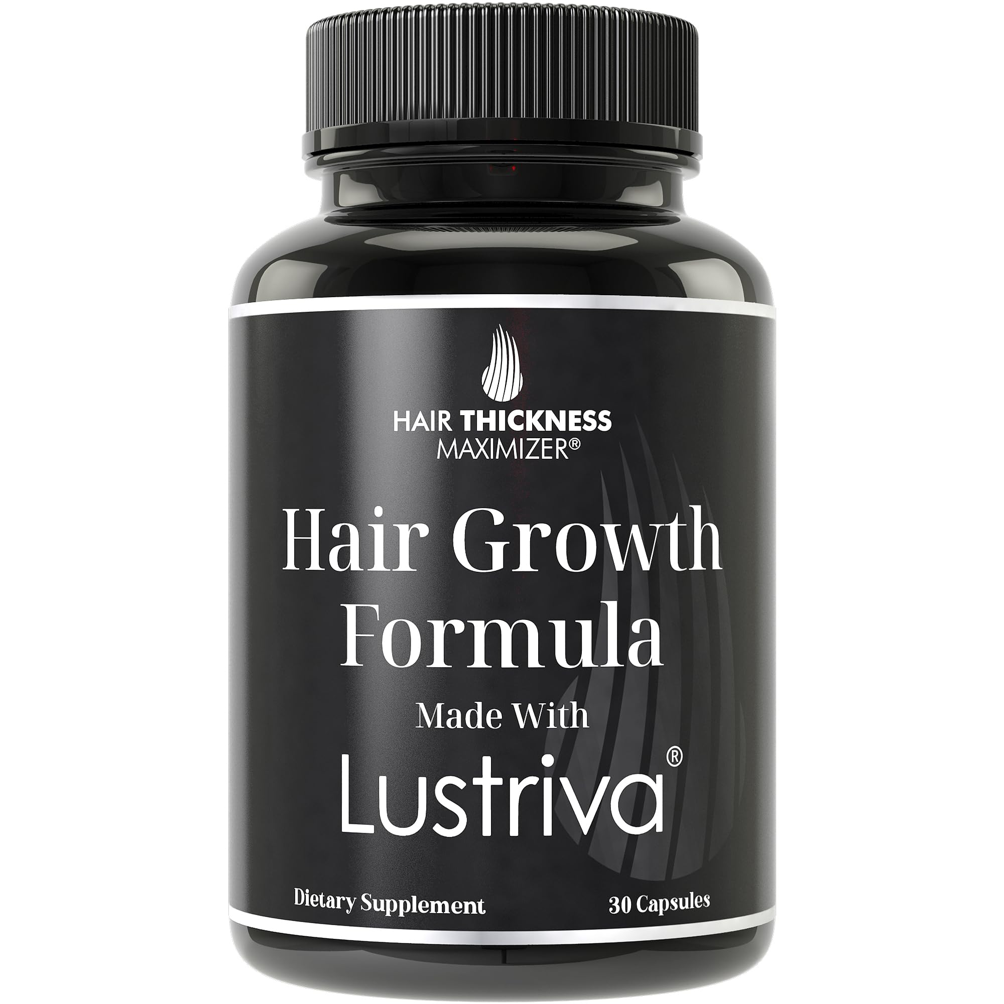 Lustriva: capsules à absorption optimale pour cheveux visiblement plus épais.