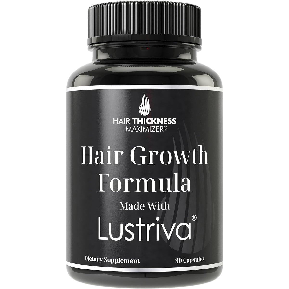 Lustriva: capsules à absorption optimale pour cheveux visiblement plus épais.