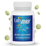 Lutimax: bouteille montrant luteolin et rutin pour une clarté mentale potentielle.
