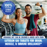 Lutimax: dosage 100 mg de lutéoline pour absorption efficace.