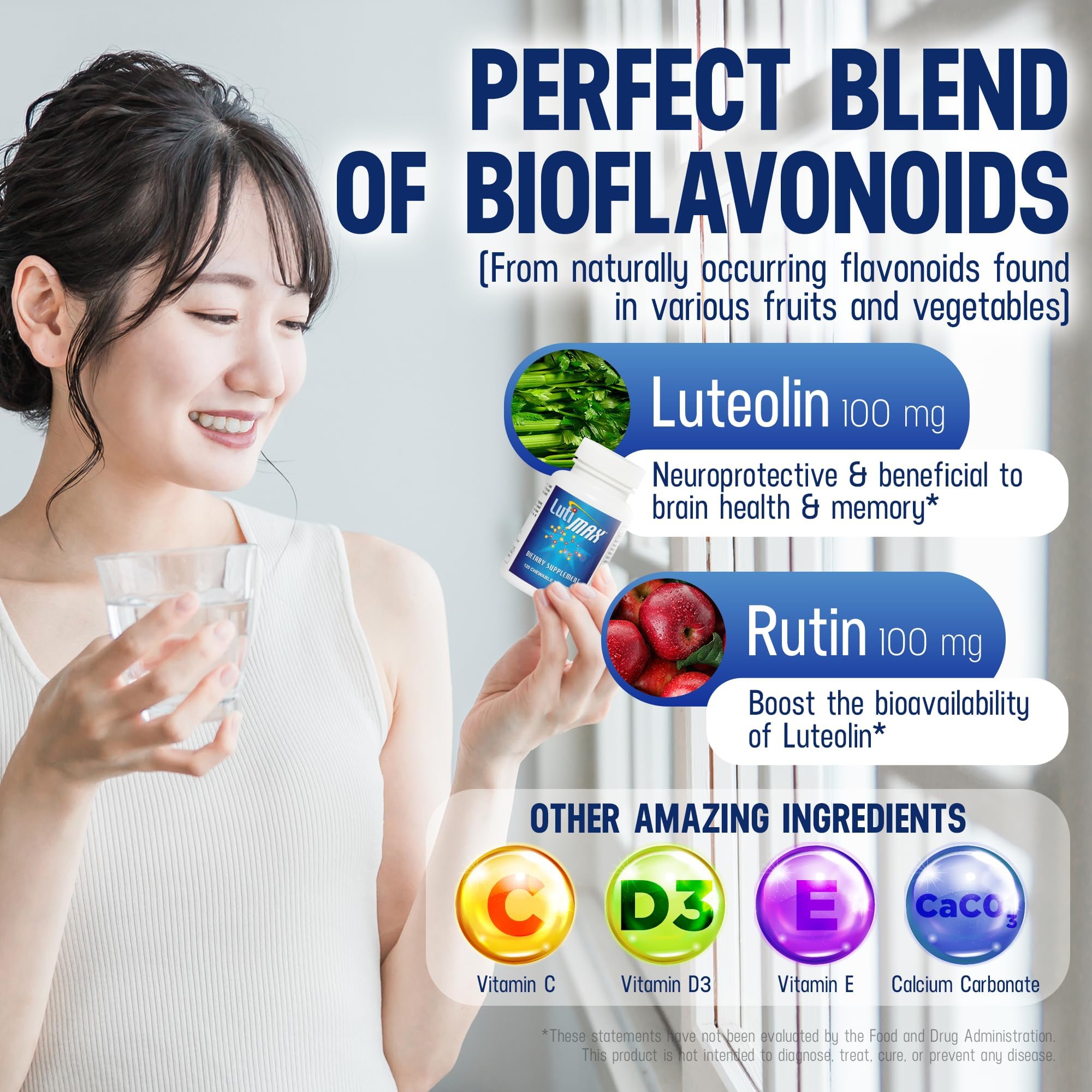 Lutimax: extrait bioflavonoïde naturel pour énergie et vitalité.