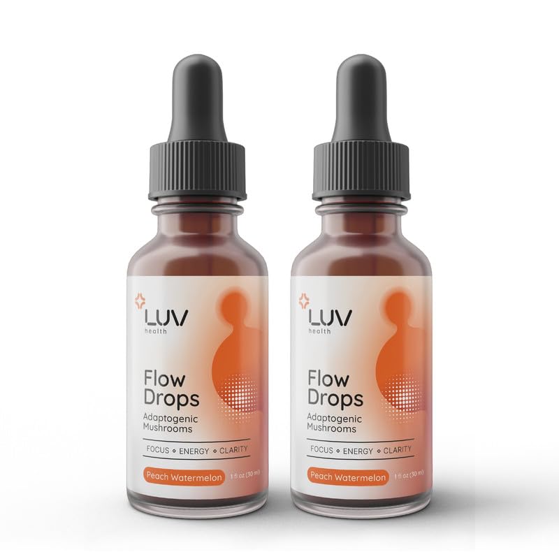 Flow Drops de LUV health : bouteille prête à l’emploi, soutien énergétique discret.