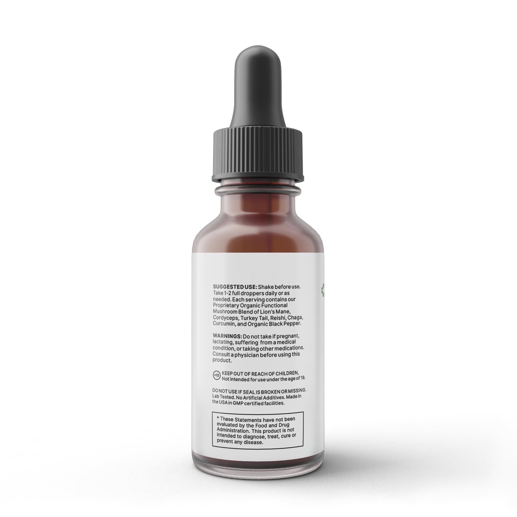 Crinière de lion dans Neuro Drops, ingrédient clé pour le bien-être nerveux.