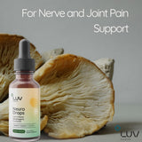 Curcuma dans Neuro Drops, source naturelle pour le confort des articulations.