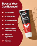 Luv Hub Formule naturelle, soin intime sûr pour peau sensible.