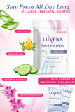 Usage quotidien Luvena pour une hygiène intime rapide et confortable