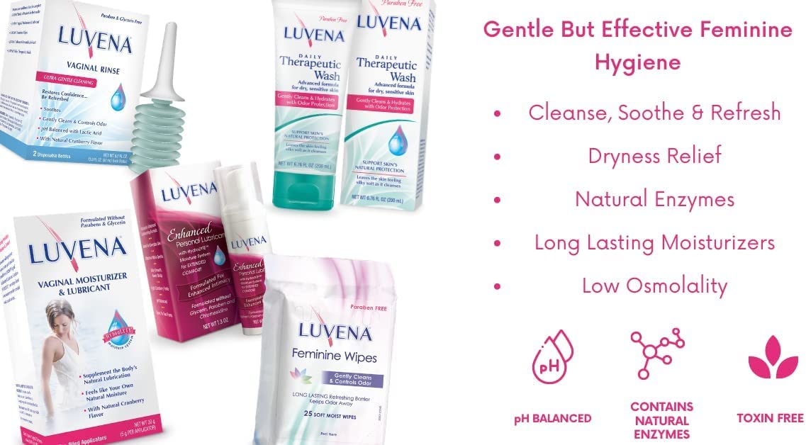 Boîte d'emballage Luvena Moisturizer démontrant une formule sans parabènes et glycérine.