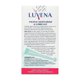 Étiquette Luvena Moisturizer clairement affichée sur le flacon.
