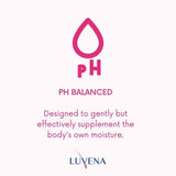 Utilisation intime discrète et confortable avec Luvena Moisturizer.