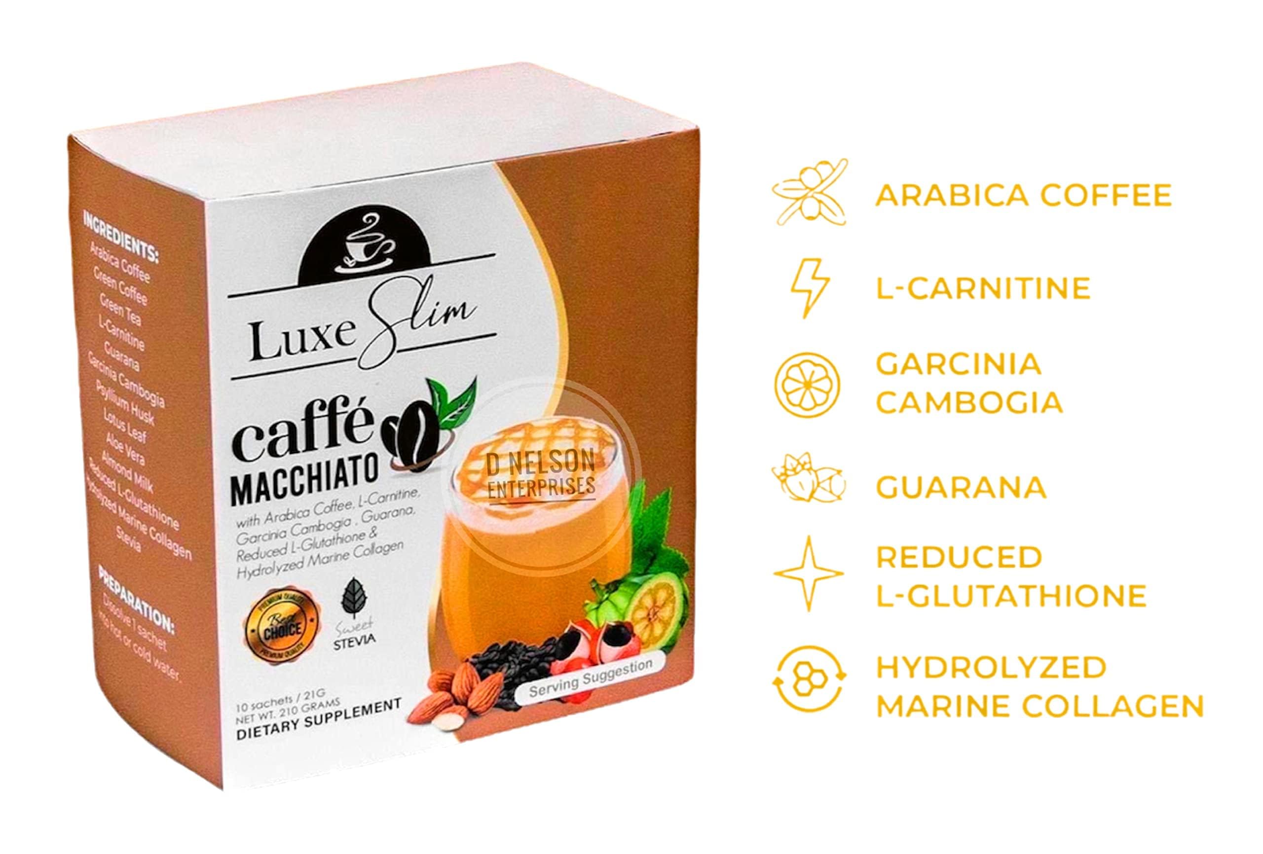 Luxe Slim Café Macchiato, préparation boisson : arôme riche et moment de plaisir.
