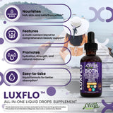 LuxFlo silice liquide bambou — flacon compact, favorise le collagène naturel.