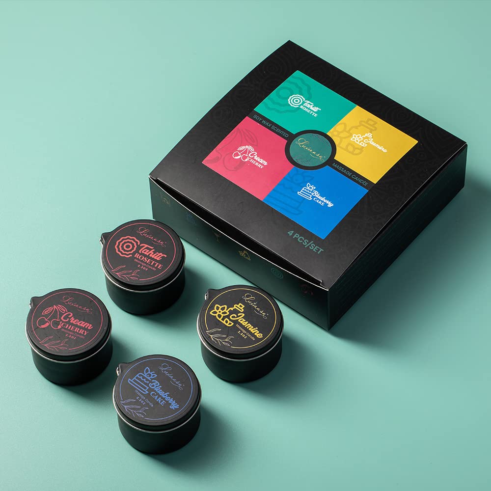 Luxmasa bougie massage artisanale, fait-main pour spa à domicile