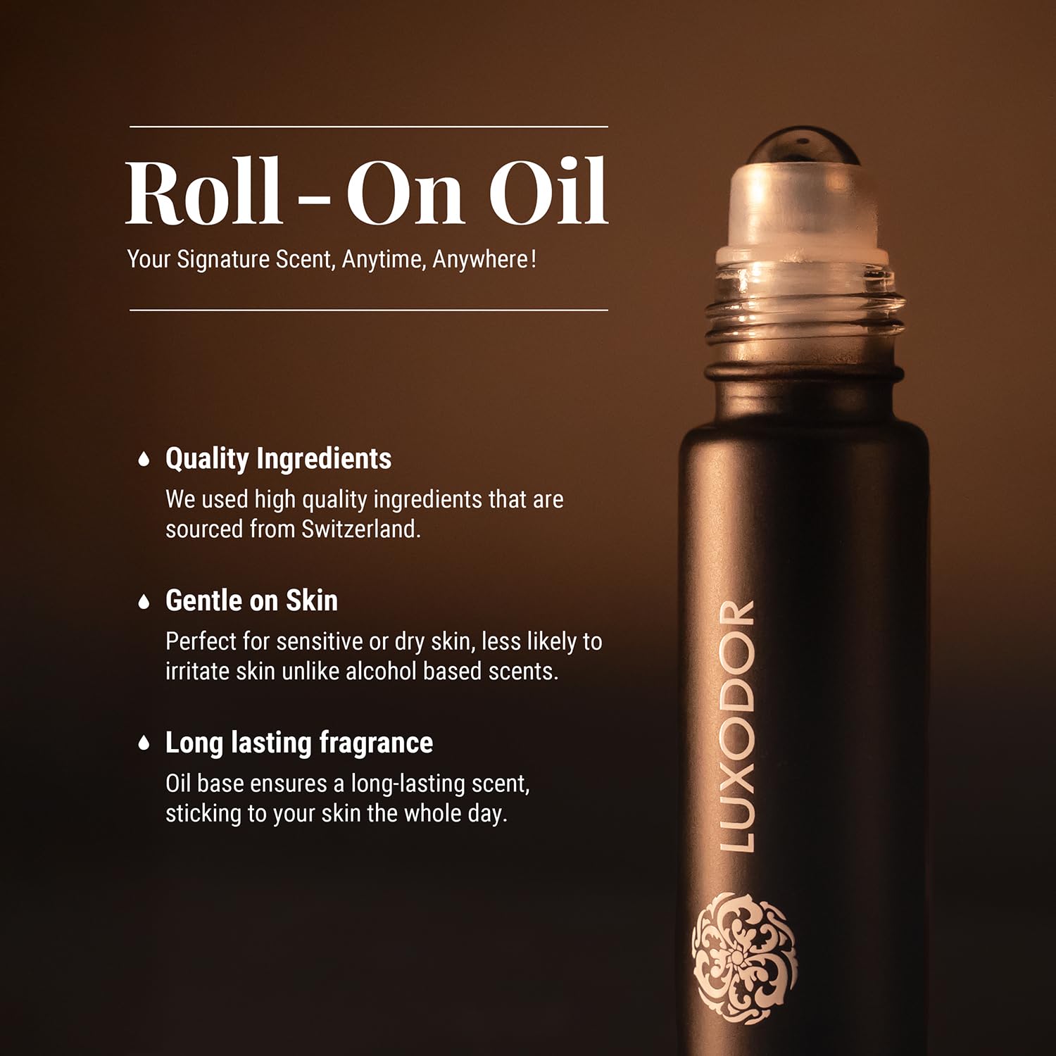 Luxodor Impression Lost Cherry – roll-on pratique pour une application discrète et longue durée.