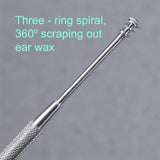 Usage profond Luxxii oreille spirale, atteint des zones difficiles avec confort.