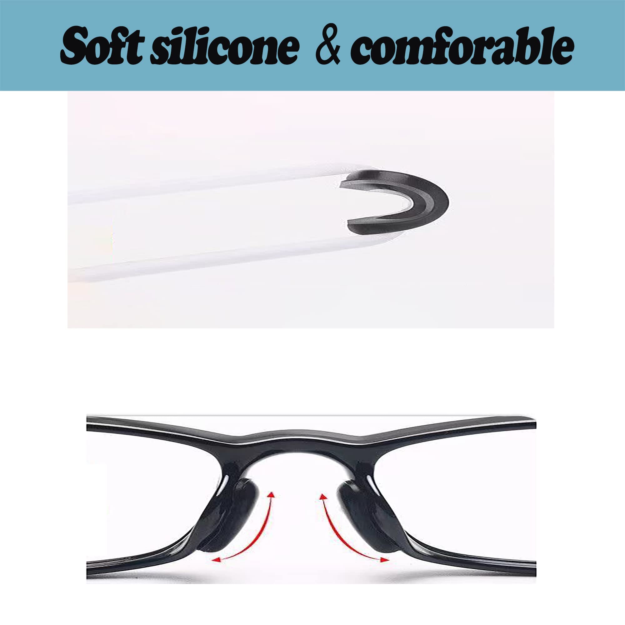 Compatibilité LVVFIT avec divers modèles de lunettes plastiques et solaires.