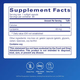 Lycopène 20 mg Pure Encapsulations extrait tomate et caroténoïdes pour nutrition cellulaire.