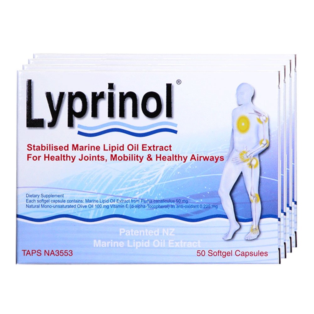 Lyprinol PCSO-524: bouteille ouverte facilitant le versement rapide.