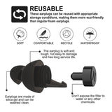 LYSIAN bouchons d'oreille réutilisables TPE, option durable et économique.
