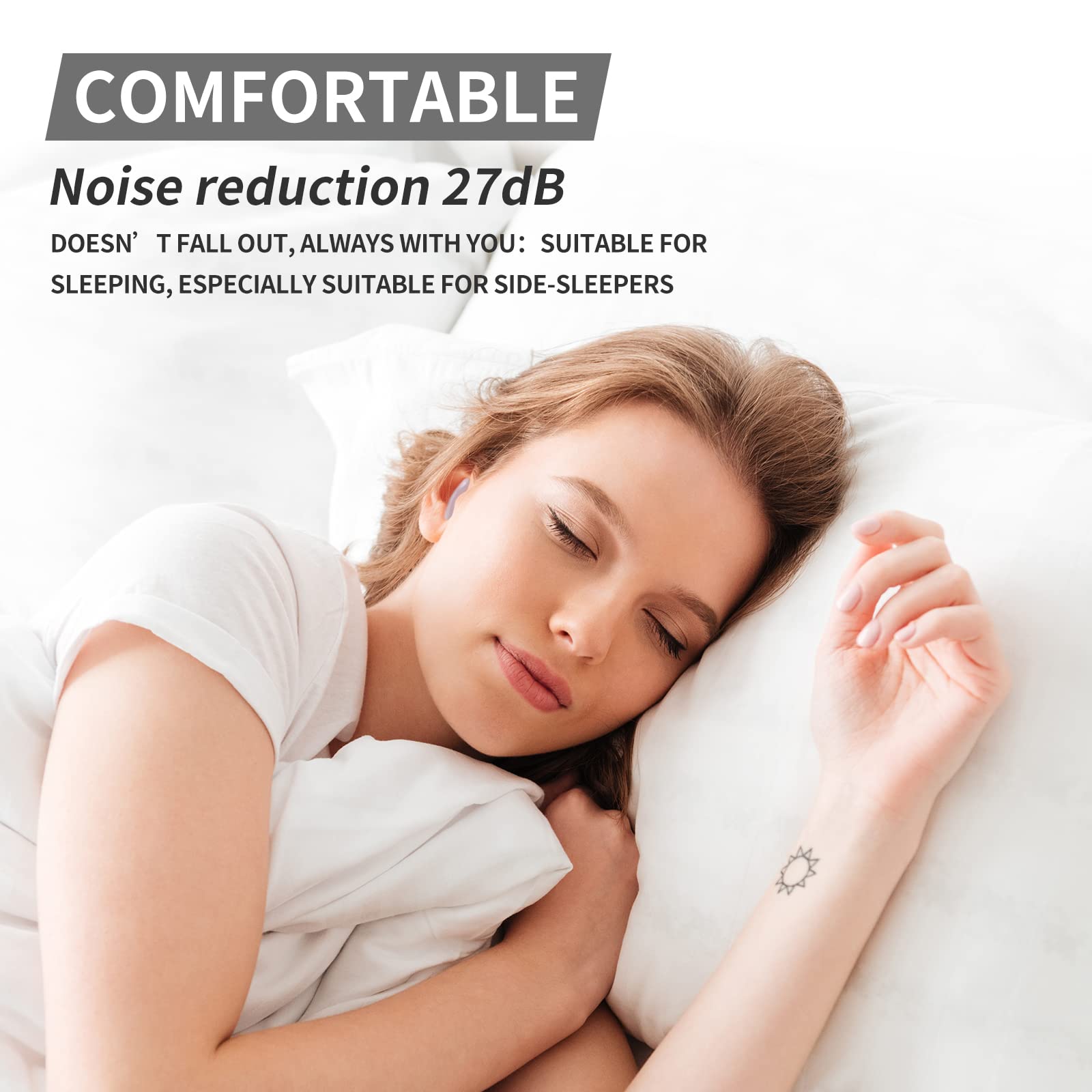 LYSIAN réduction de bruit 27dB pour travail et voyage