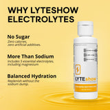 LyteShow gouttes équilibre électrolytes: aide à la digestion et au confort.