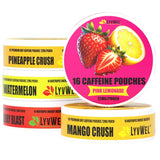 LyvWel Sampler Pack – sachets énergie discrets pour concentration soutenue et motivation