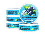 LyvWel pochette caféine 72 mg myrtille glacee — énergie durable discrète