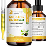 M inch Quercétine goutte-bouteille: format pratique et goût d’ananas.