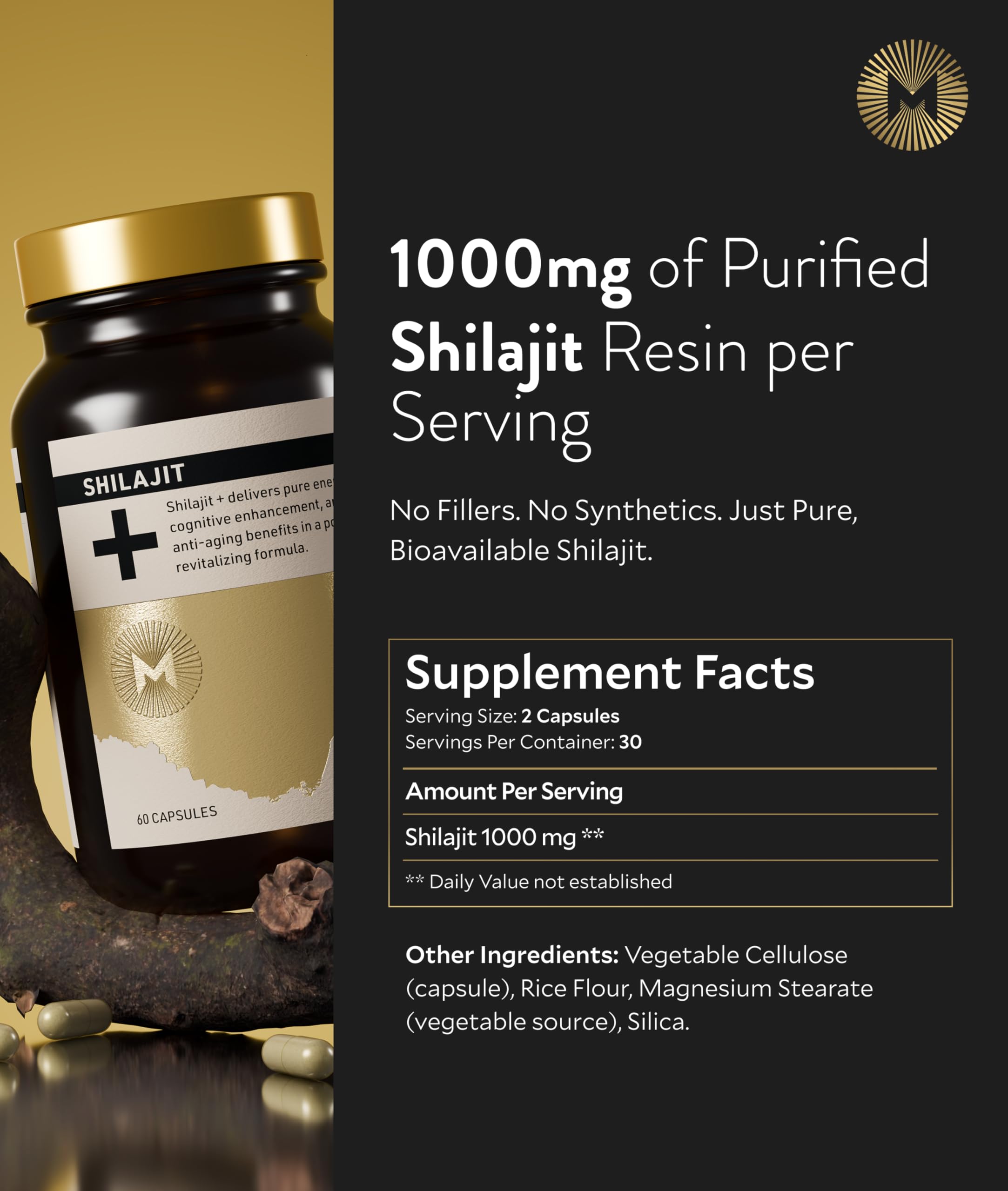Capsules Shilajit adaptées à une vie active et sportive.