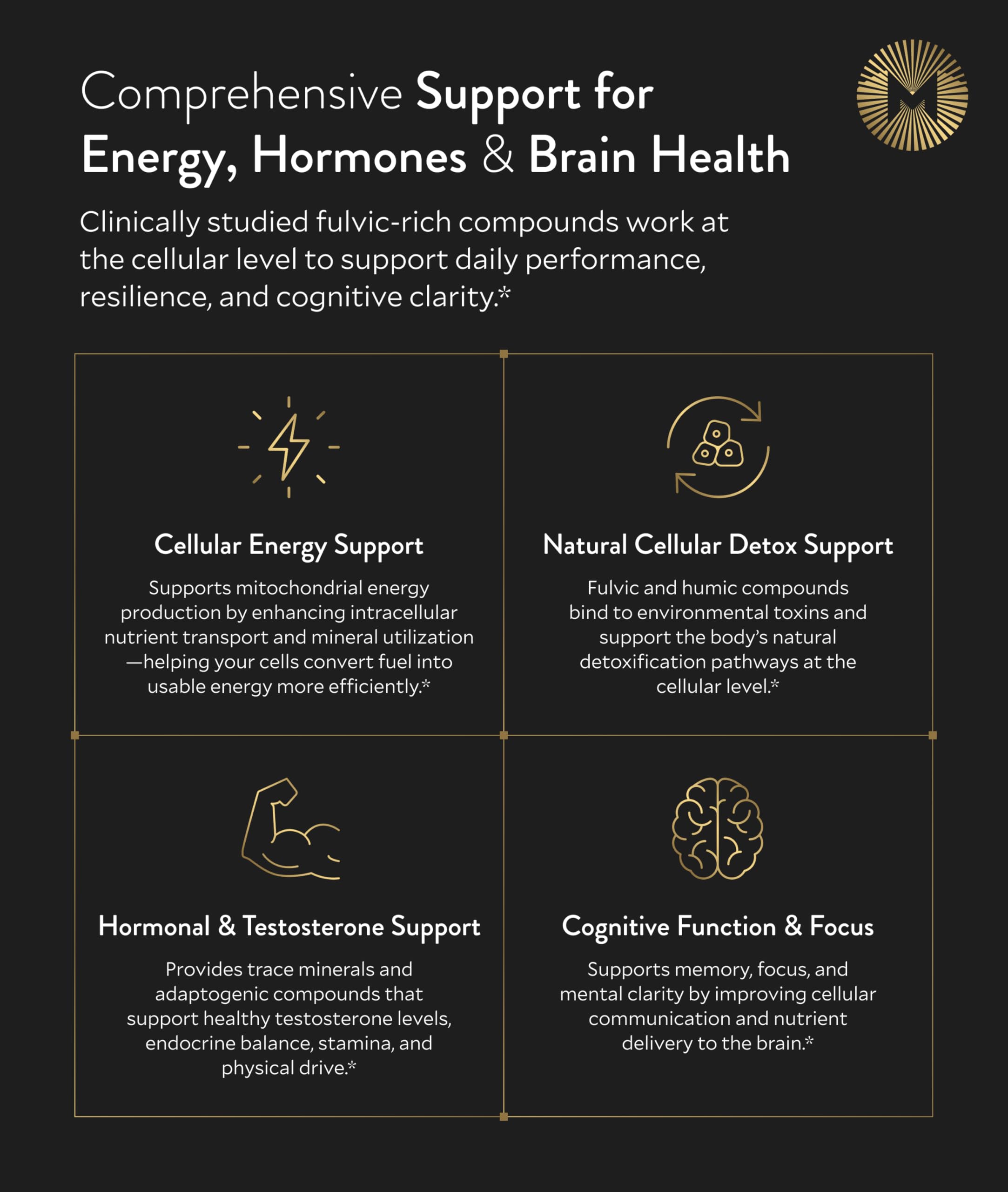 Récupération et performance mentale soutenues par la formulation Shilajit+.