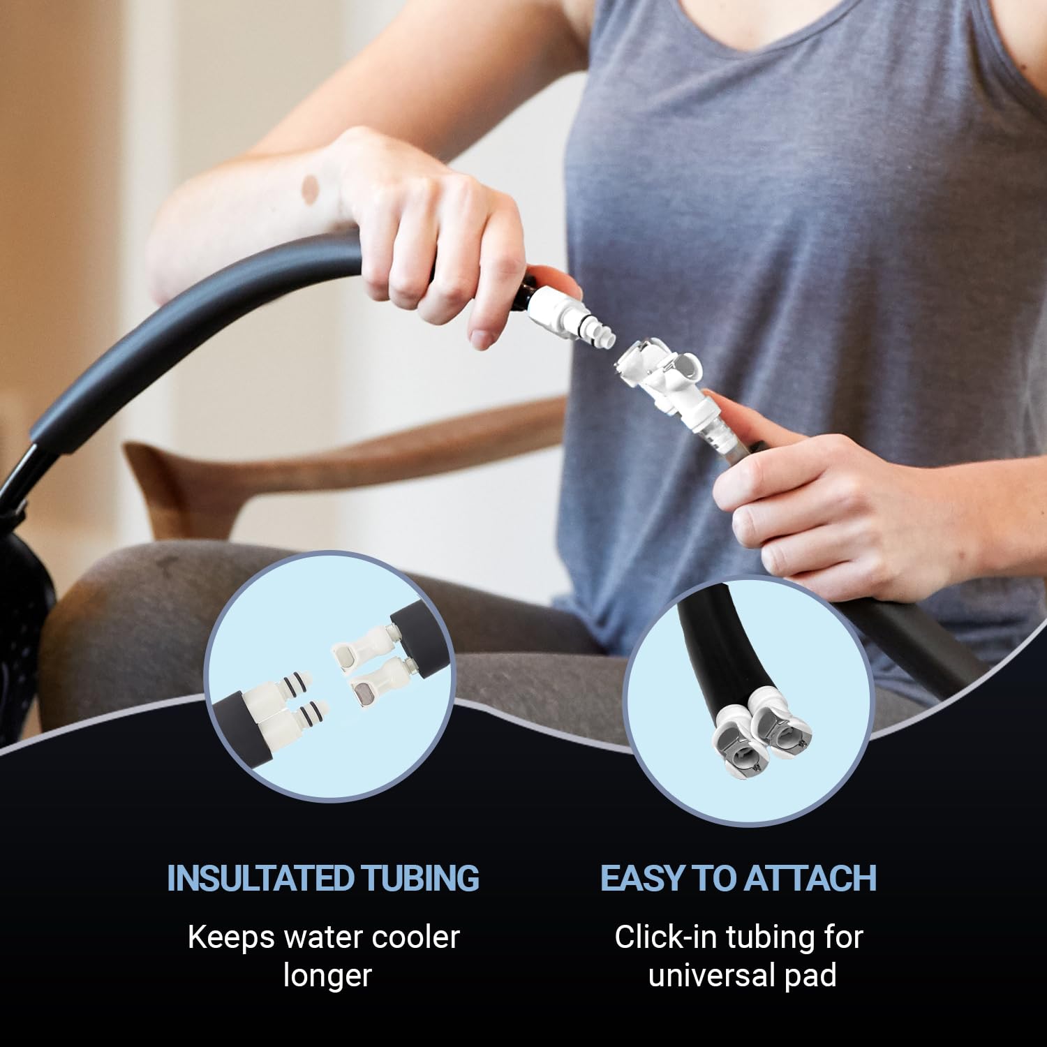 Pad M PAIN compatible Arctic Ice Clear, installation facile