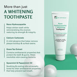 Dentifrice blanchissant M3 Naturals, aide à atténuer les taches quotidiennes.