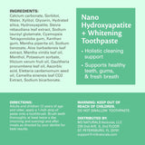Sensation fraîcheur menthe M3 Naturals, expérience agréable après brossage.
