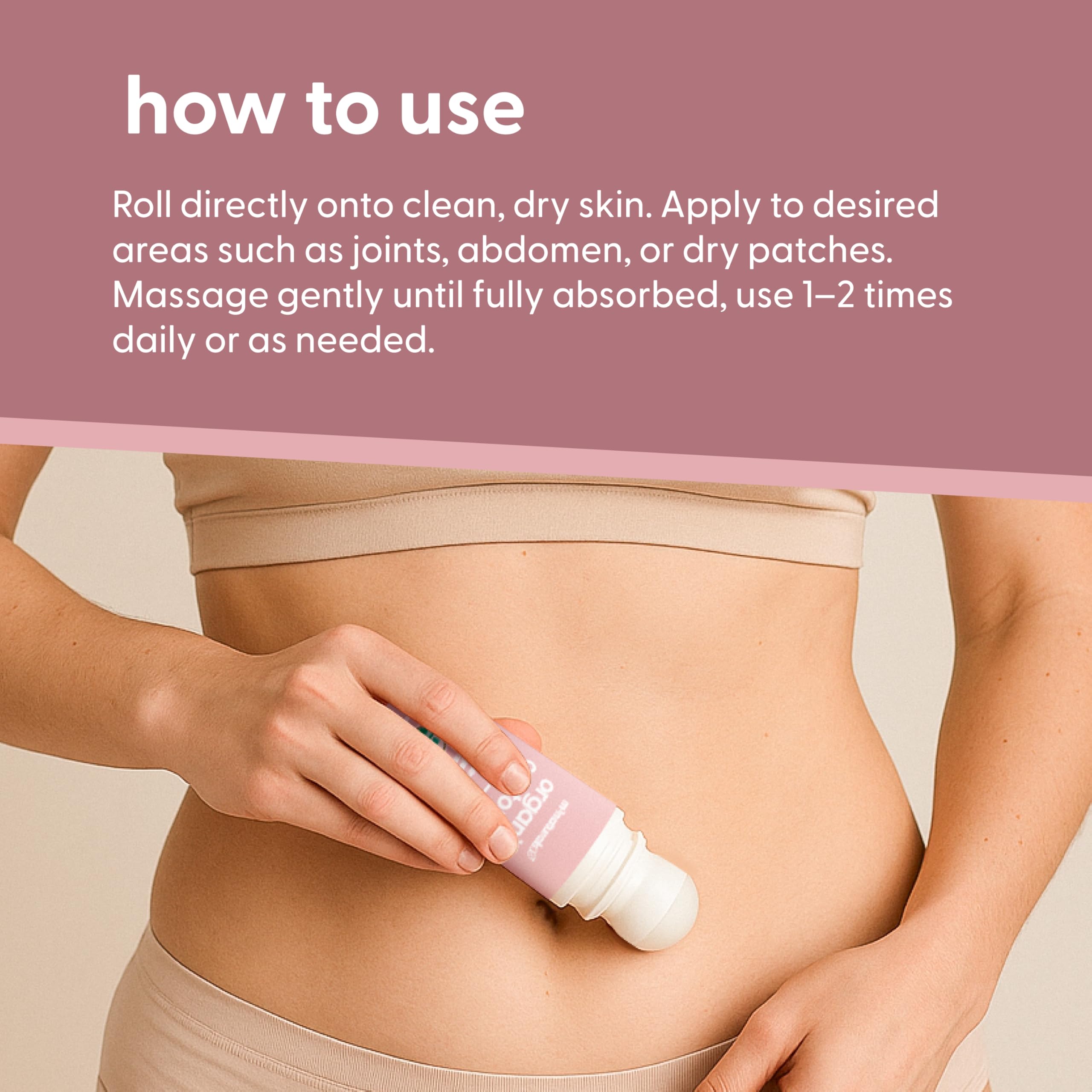 Roll-on compact M3 Naturals: soin portable pour routine beauté nomade.