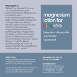 Formule douce magnésium pour bébé, soin nocturne rassurant.