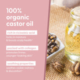 Huile de ricin sans hexane M3 Naturals: soin pur et sûr pour cheveux.