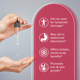 Hydratation douce de la peau avec l’huile de ricin M3 Naturals.