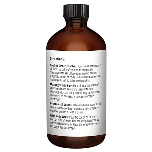 Huile de ricin M3 Naturals pour croissance des cils et sourcils